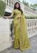 Picture of Shapely Silk Dark Khaki Saree