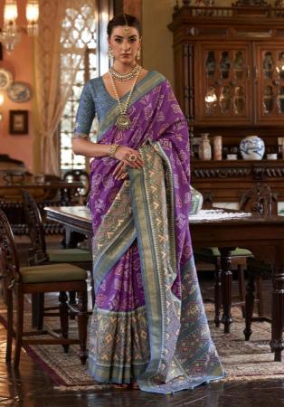 Picture of Beautiful Silk Sienna Saree