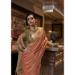 Picture of Enticing Silk Indian Red Saree