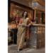 Picture of Resplendent Silk Bisque Saree