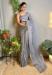 Picture of Sightly Silk Light Slate Grey Saree