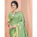 Picture of Sublime Silk Dark Olive Green Saree