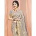 Picture of Amazing Silk Silver Saree