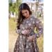 Picture of Cotton & Silk Dim Gray Readymade Salwar Kameez