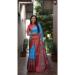 Picture of Amazing Silk Turquoise Saree