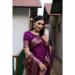 Picture of Fine Silk Purple Saree