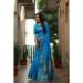 Picture of Grand Silk Dodger Blue Saree