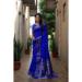 Picture of Admirable Silk Navy Blue Saree