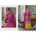 Picture of Pleasing Chiffon Hot Pink Readymade Salwar Kameez