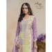 Picture of Organza Rosy Brown Straight Cut Salwar Kameez