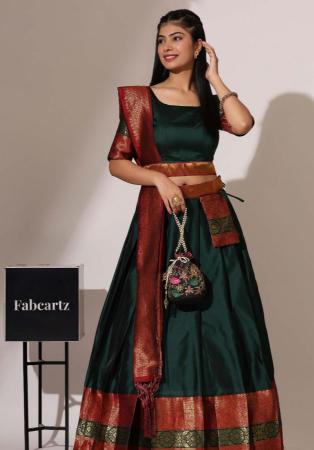 Picture of Admirable Silk Dark Slate Grey Lehenga Choli