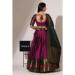 Picture of Charming Silk Dark Magenta Lehenga Choli