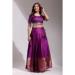 Picture of Ravishing Silk Purple Lehenga Choli