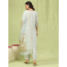 Picture of Magnificent Silk Off White Readymade Salwar Kameez