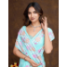 Picture of Charming Organza Pale Turquoise Saree