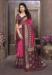 Picture of Stunning Cotton & Silk Fire Brick Saree