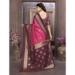 Picture of Stunning Cotton & Silk Fire Brick Saree