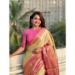 Picture of Admirable Silk Golden Rod Saree