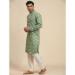 Picture of Statuesque Rayon Dark Sea Green Kurtas