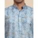 Picture of Classy Rayon Cadet Blue Kurtas