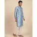 Picture of Classy Rayon Cadet Blue Kurtas