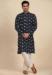 Picture of Elegant Rayon Navy Blue Kurtas