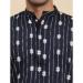 Picture of Elegant Rayon Navy Blue Kurtas