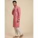 Picture of Ideal Rayon Dark Salmon Kurtas