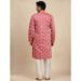 Picture of Ideal Rayon Dark Salmon Kurtas