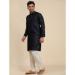 Picture of Charming Rayon Navy Blue Kurtas