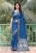 Picture of Splendid Silk Navy Blue Saree