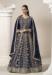 Picture of Georgette Midnight Blue Anarkali Salwar Kameez