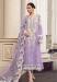 Picture of Georgette Light Slate Grey Straight Cut Salwar Kameez