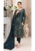 Picture of Georgette Dark Slate Grey Straight Cut Salwar Kameez