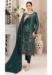 Picture of Georgette Dark Slate Grey Straight Cut Salwar Kameez