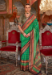 Picture of Ravishing Silk Sea Green Saree