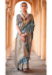 Picture of Fascinating Silk Cadet Blue Saree