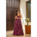 Picture of Sublime Rayon Brown Readymade Gown