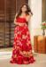 Picture of Superb Rayon Crimson Readymade Gown