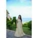 Picture of Fascinating Rayon Antique White Readymade Gown