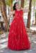 Picture of Appealing Rayon Light Coral Readymade Gown