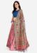 Picture of Grand Satin & Silk Indian Red Lehenga Choli