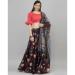 Picture of Enticing Satin & Silk Dark Slate Grey Lehenga Choli