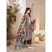 Picture of Chiffon Dark Olive Green Readymade Salwar Kameez