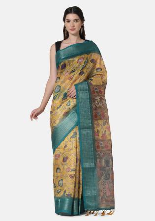 Picture of Elegant Linen Peru Saree