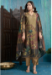 Picture of Good Looking Silk Dark Khaki Readymade Salwar Kameez