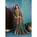 Picture of Good Looking Silk Dark Khaki Readymade Salwar Kameez