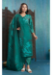 Picture of Marvelous Silk Teal Readymade Salwar Kameez