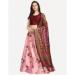 Picture of Delightful Satin & Silk Burly Wood Lehenga Choli