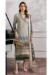 Picture of Georgette Dark Grey Straight Cut Salwar Kameez